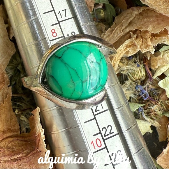 Alquimia Jewelry - Alquimia Silver Ring with Turquoise Stone